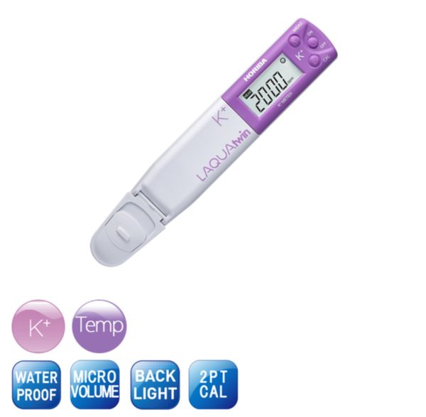 High-accuracy Potassium Ion K-11 tester ideal for hydroponics and agriculture