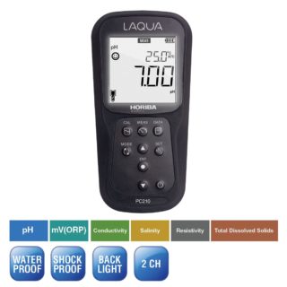 pH meter with ORP Conductivity and Salinty
