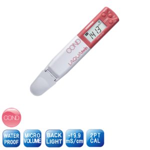Portable pocket EC meter for precise conductivity testing