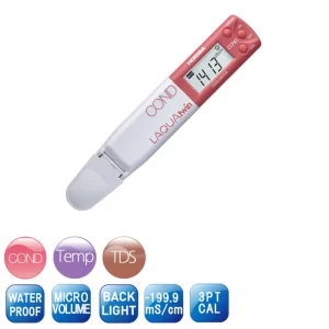 Pocket-sized EC meter for quick and accurate water conductivity