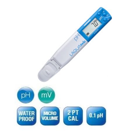 Portable pocket pH meter for accurate water quality testing