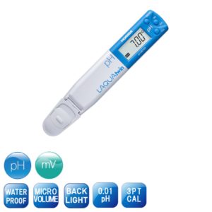 Handheld digital pH meter for laboratory and field use