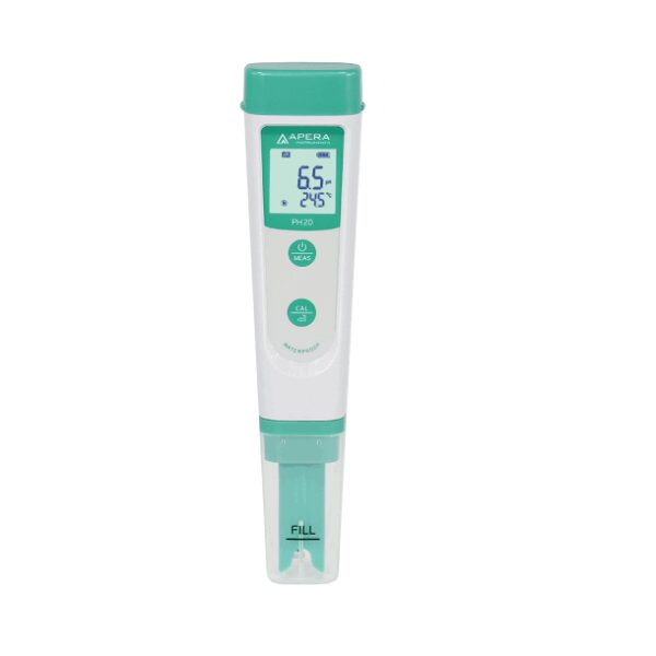 Apera PH20 pocket pH meter with backlit LCD display