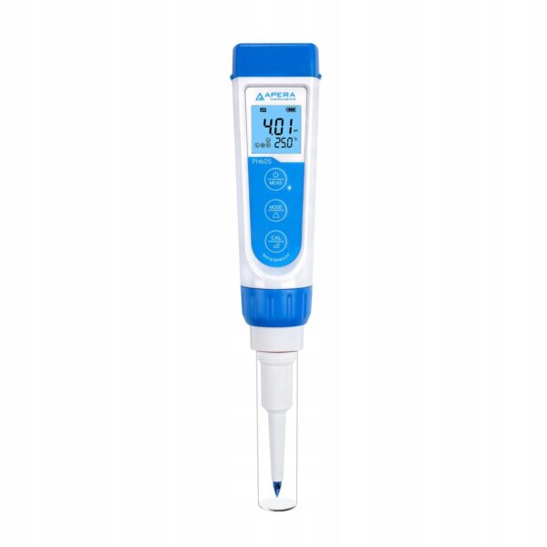 Apera PH60S pocket pH meter with backlit LCD display