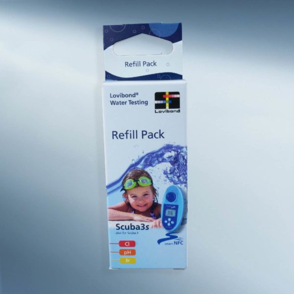 refill back for Scuba 3 Pool tester