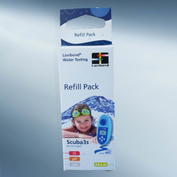 Scuba 3 refill pack with chlorine, pH and Cyanuric Acid